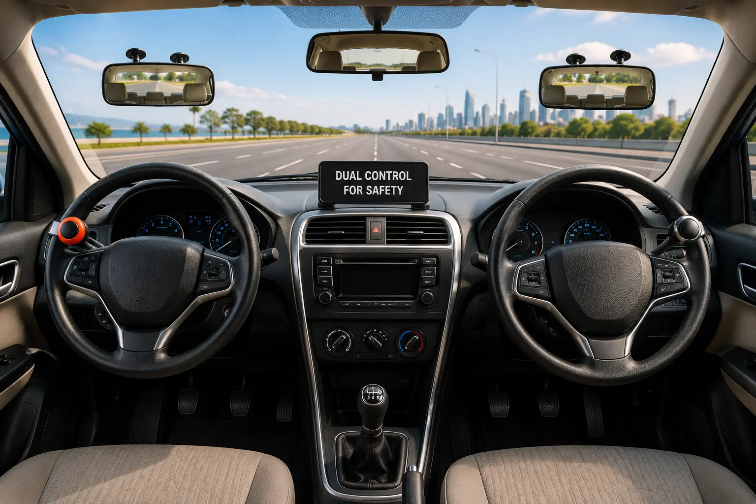 Dual Control Training